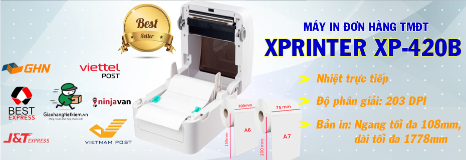 Máy in đơn hàng TMĐT