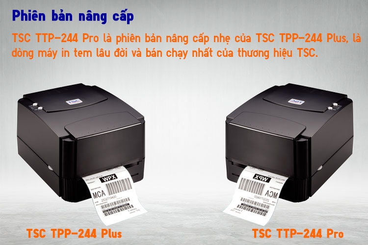 MÁY IN MÃ VẠCH TSC TTP-244 PRO NÂNG CẤP